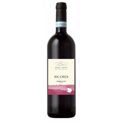 Ricordi Barbera D` Asti DOCG - Italiensk Rødvin